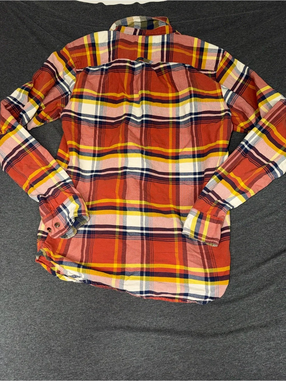 The North Face Men’s Red Plaid Flannel Shirt